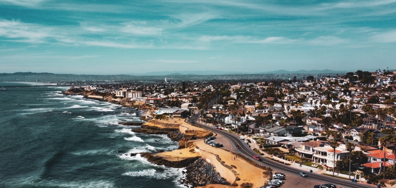 San Diego by artist Nick Chalhoub